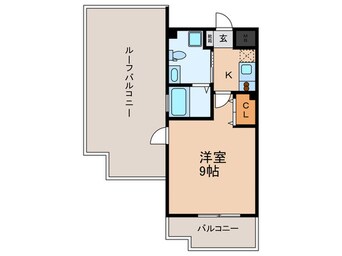 間取図 レジディア谷町
