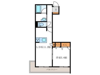 間取図 クオレールはな