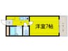 ボナール　サジキ 1Kの間取り