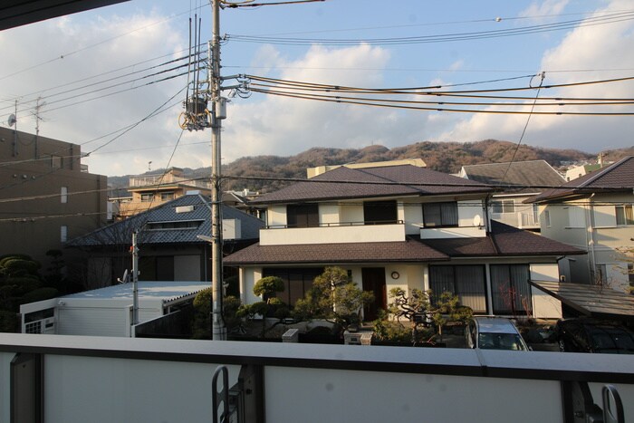 室内からの展望 ベレッツァ甲南山手