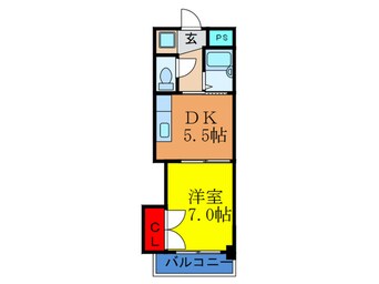 間取図 JPアパートメント東淀川Ⅵ