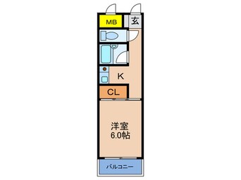 間取図 JPアパートメント東淀川Ⅵ