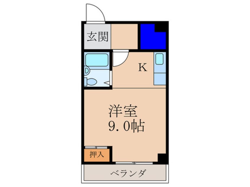 間取図 シャルネ深草