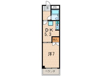 間取図 西網マンション　パート３