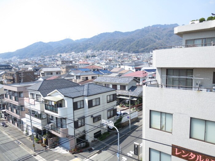 室内からの展望 大森マンション