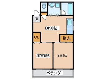 間取図 グランド－ルＪＵＮ