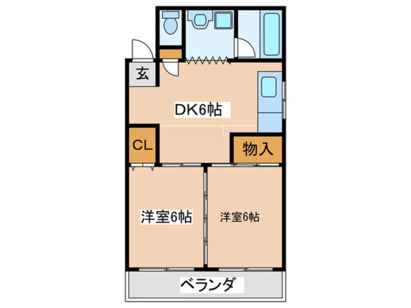 間取図 グランド－ルＪＵＮ