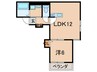仮)尼崎東園田新築 1LDKの間取り