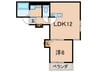仮)尼崎東園田新築 1LDKの間取り