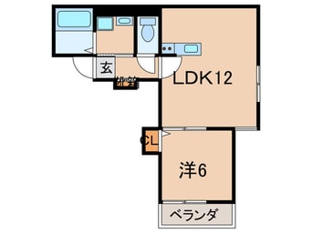 間取図 仮)尼崎東園田新築