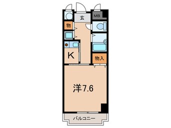 間取図 ウエストビラITO