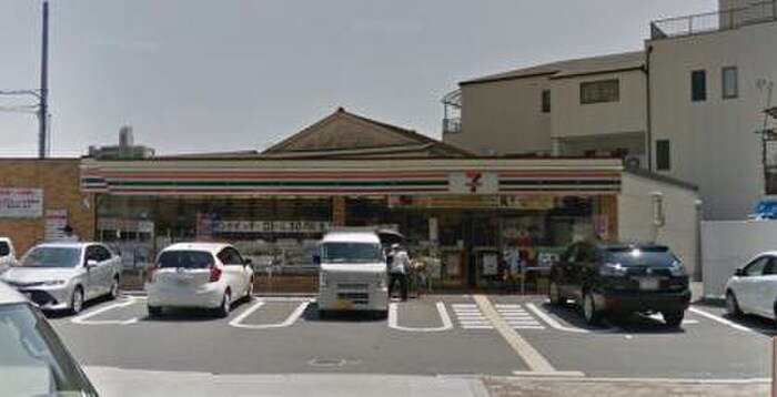 セブンイレブン大阪野江3丁目店(コンビニ)まで600m 都島電化ハイツ