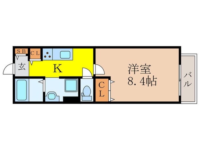 間取り図 サンハイツ二番館