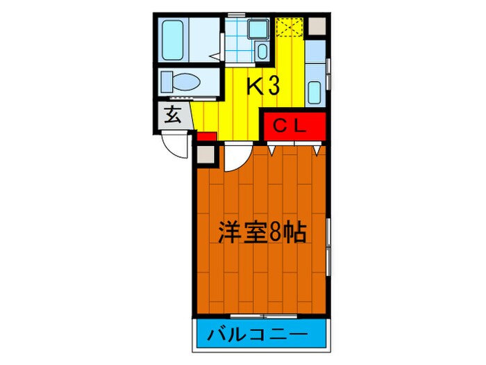 間取り図 ハピネス　スリーワン