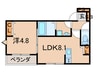 仮)La-Crea浜C棟 1LDKの間取り