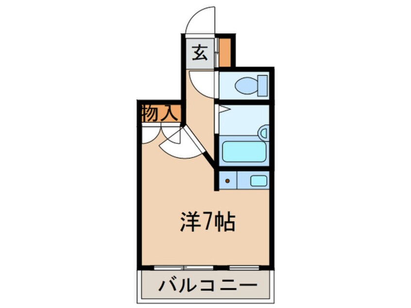 間取図 コーポ郷