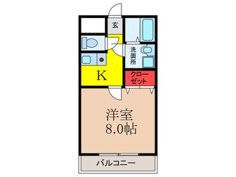 間取図 グランシャリオ