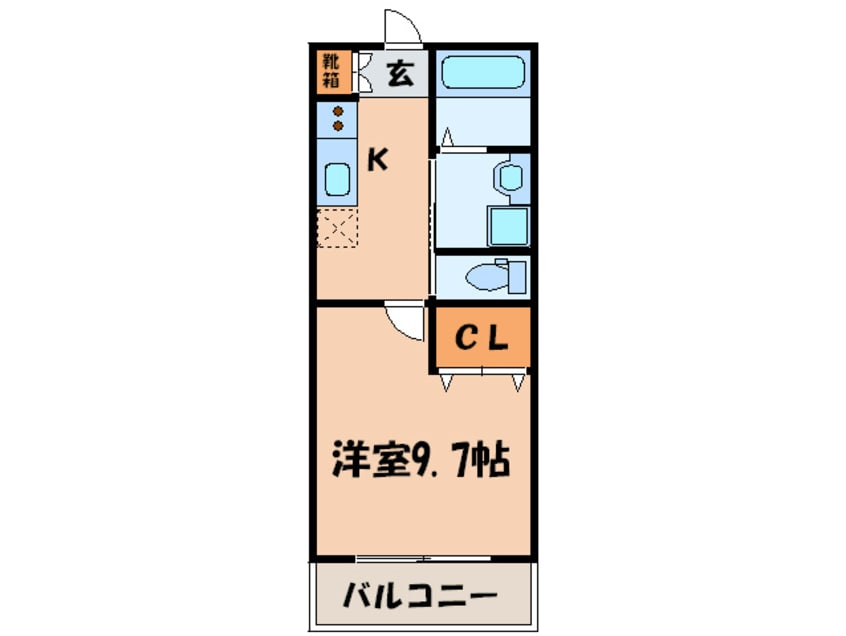 間取図 シェルグラン京田辺