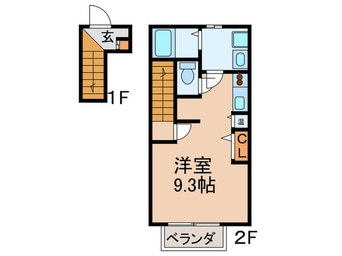 間取図 ブレ－ブエムズ