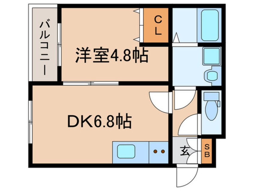 間取図 仮)La-Crea塚口本町