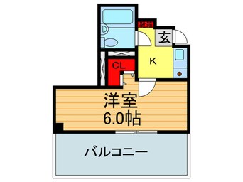 間取図 エグゼコート枚方Ａ棟