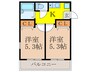 ＤＯＲＭ　淡路 2Kの間取り