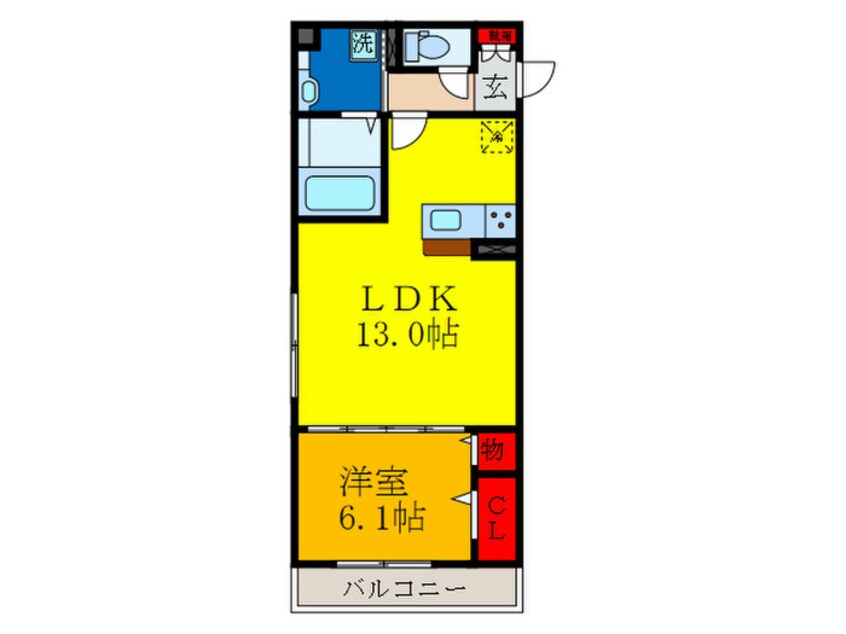 間取図 グレイスコート A棟