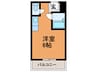 グランソシエ大日 1Rの間取り