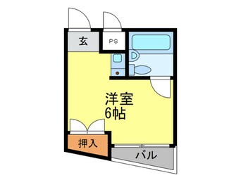 間取図 プレアール鴻池