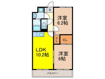 間取図 ルディシアコ－ト
