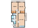 ルディシアコ－トの間取図