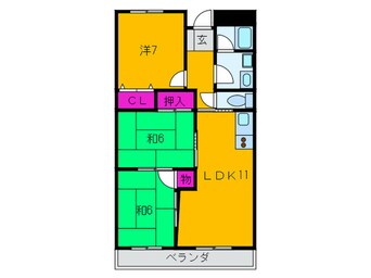 間取図 日吉マンション