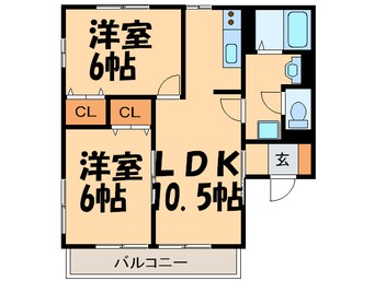 間取図 グラスコ－ト離宮