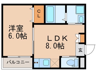 間取図 ＬｕＸｅ野田