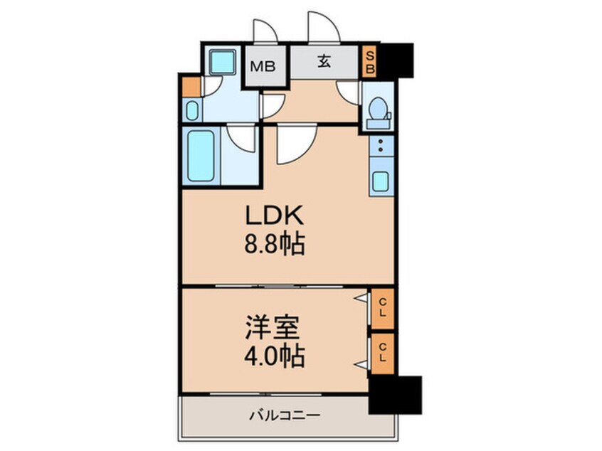 間取図 スプランディッドⅦ