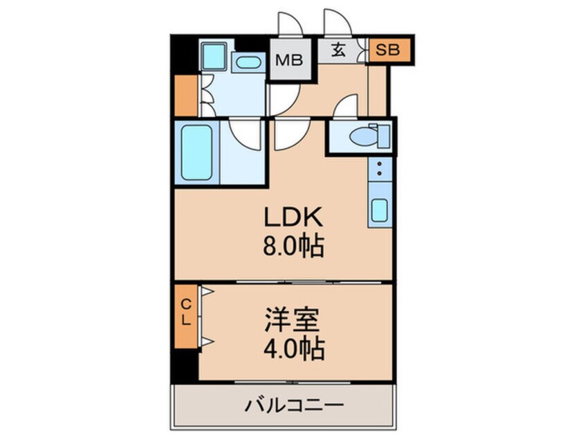 間取図 スプランディッドⅦ