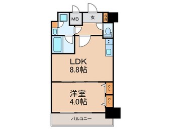 間取図 スプランディッドⅦ