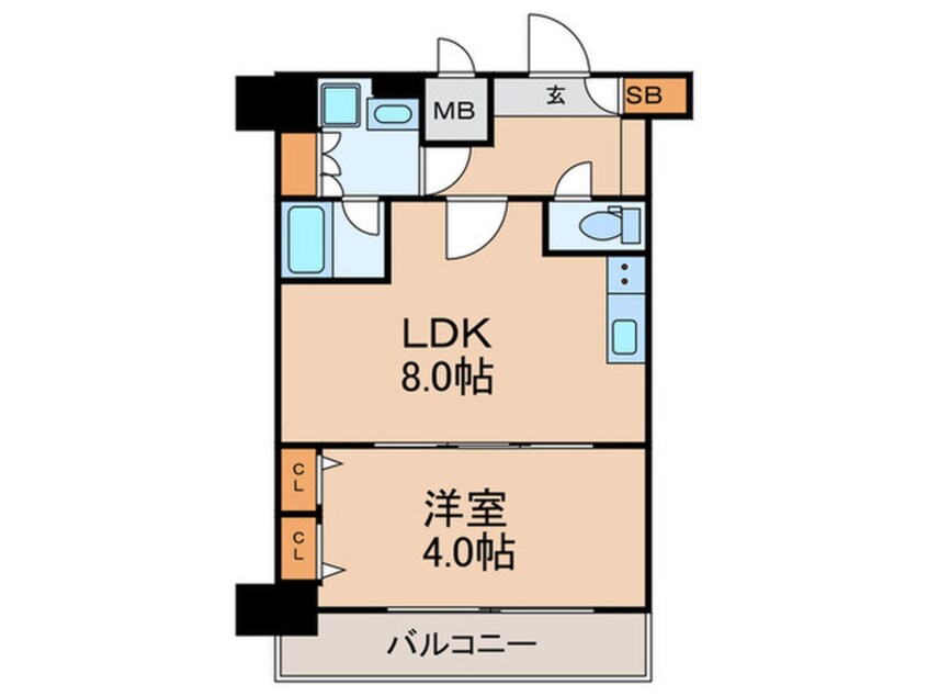 間取図 スプランディッドⅦ