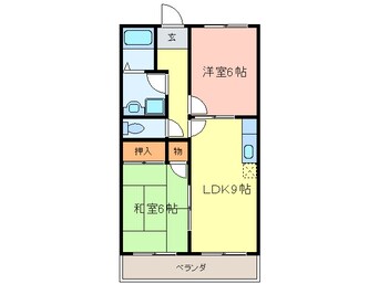 間取図 メゾン南浜