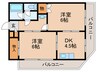 コ－ト－ＭＲ 2DKの間取り