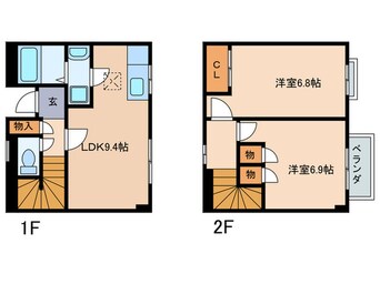 間取図 エスポワ－ル林