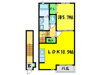 間取図 ロジェ