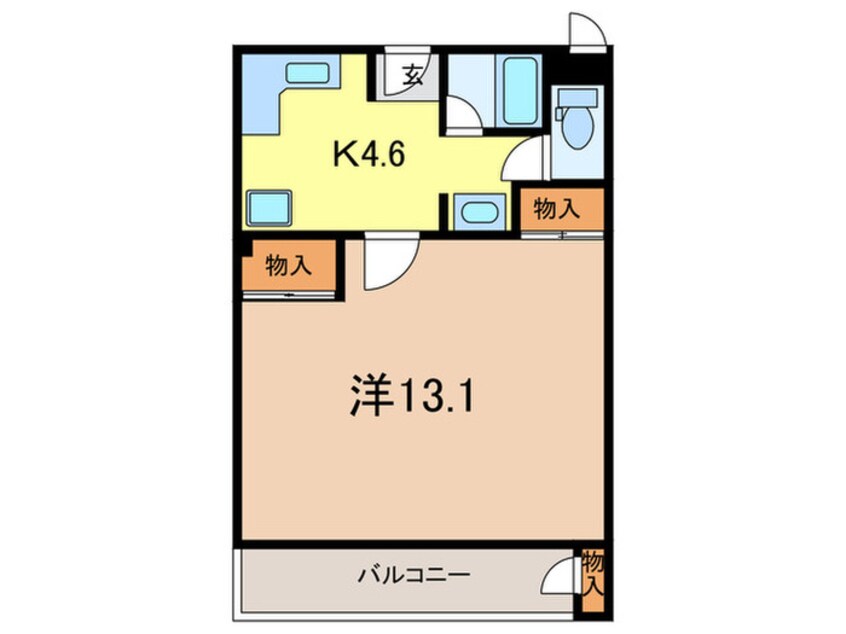 間取図 カーサもんど