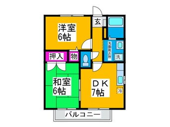 間取図 西川ハイツ