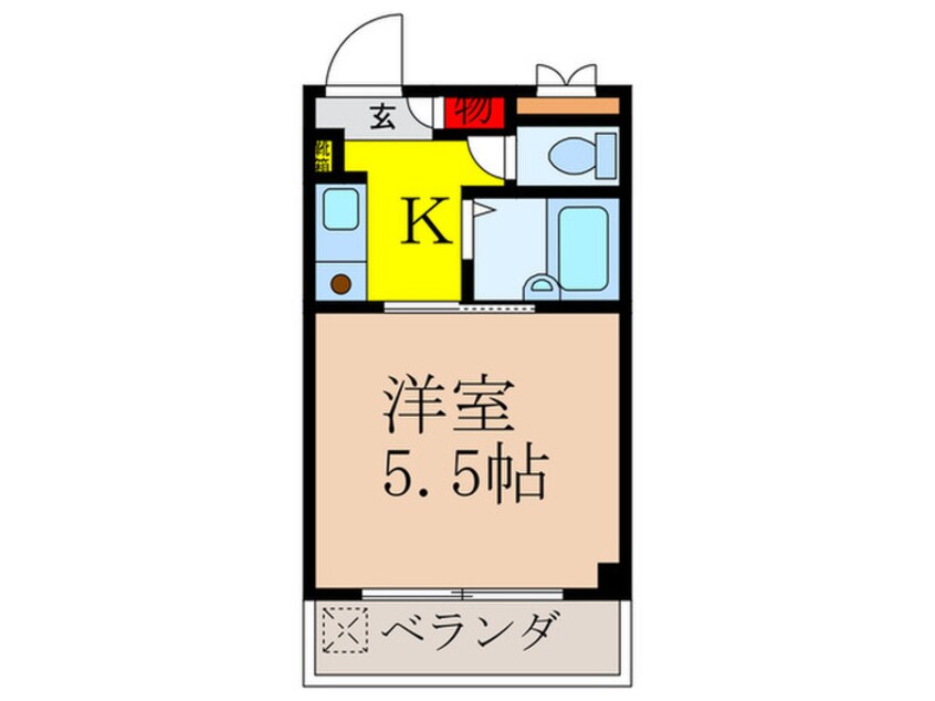 間取図 永和ﾏﾝｼｮﾝ