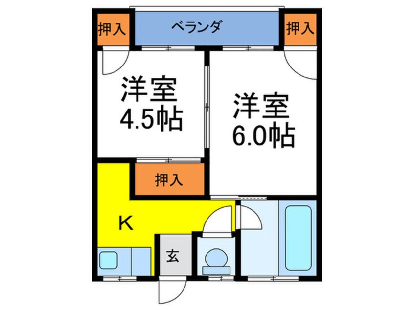 間取図 三幸マンション