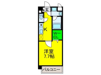 間取図 カサアス－ル