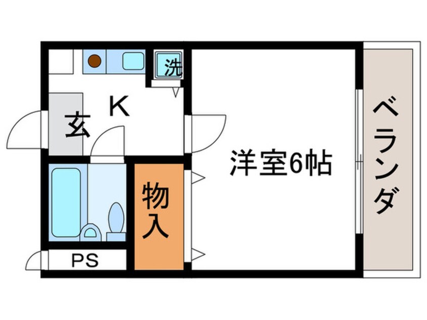 間取図 メゾンパール桂