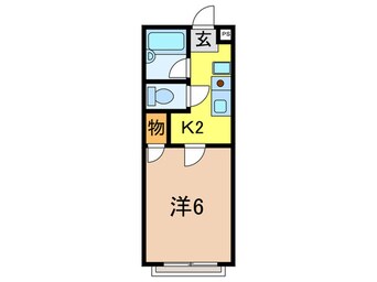 間取図 ハイツエアリ－