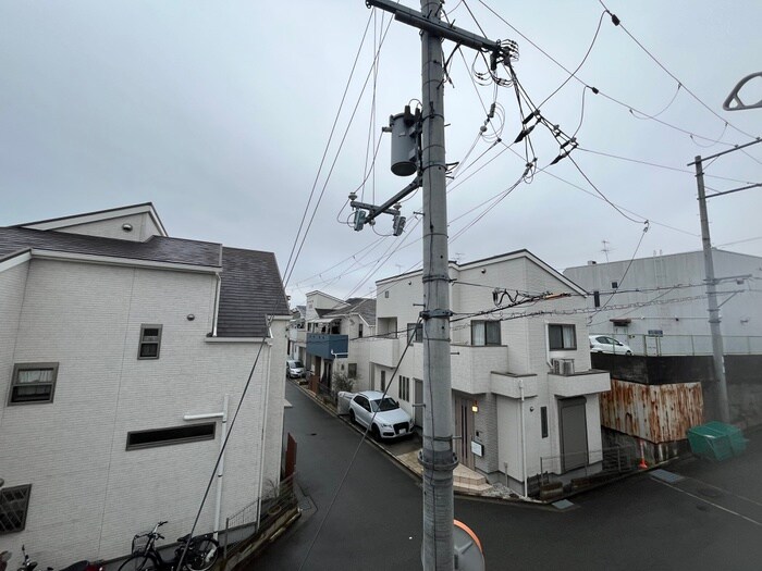 室内からの展望 ハイツエアリ－